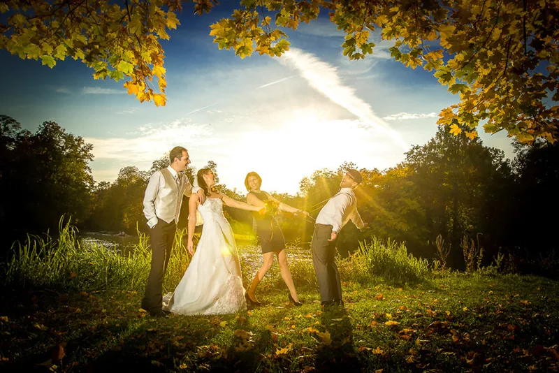 Hochzeit auf dem Hühnerhof in Gettenbach