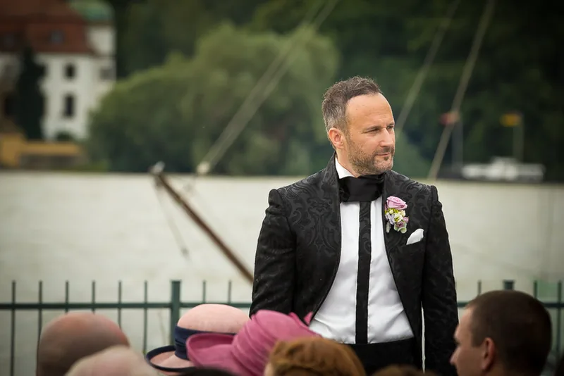 Hochzeit auf der Burg Crass in Eltville am Rhein – Foto