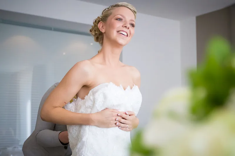 Hochzeit auf Burg Schwarzenstein in Geisenheim – Foto