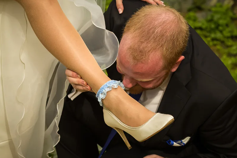 Hochzeit Hofgut Dippelshof – Sektempfang im historischen Innenhof