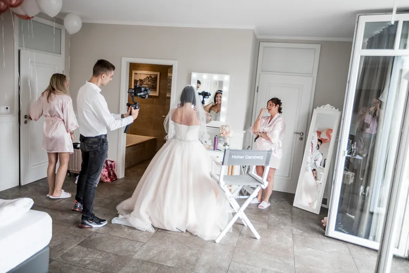 Hochzeit Hirschhorn Neckar – Brautpaar auf dem Hohen Darsberg