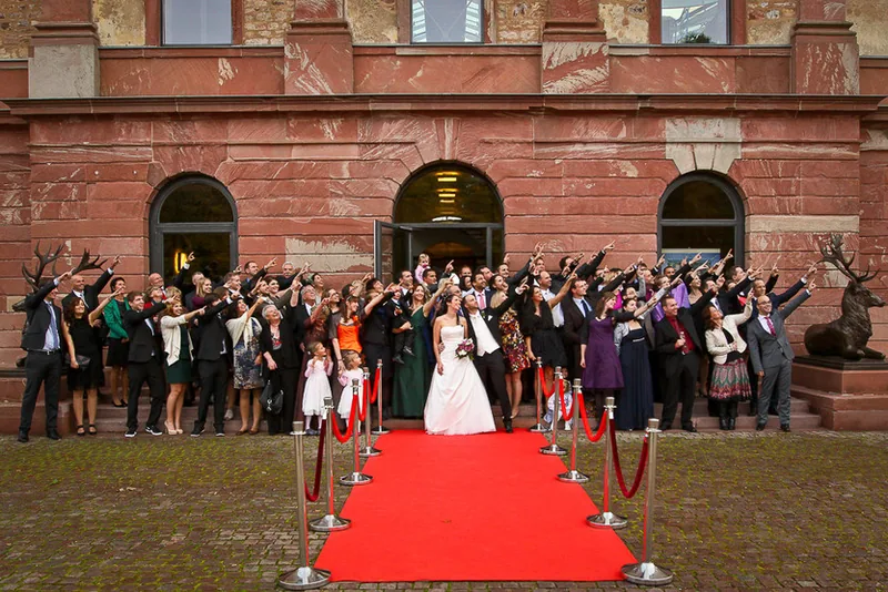 Hochzeit Jagdschloss Platte Wiesbaden – Paarshooting im Wald