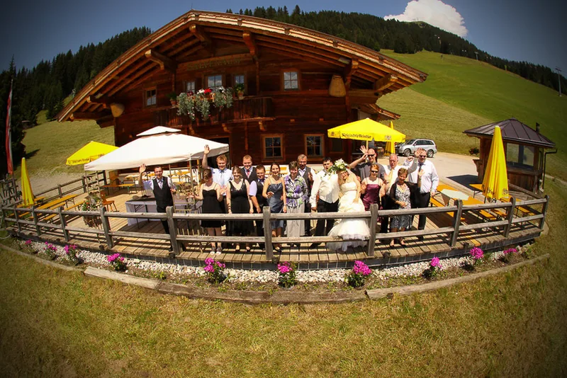 Hochzeit in den Kitzbühler Alpen – Foto