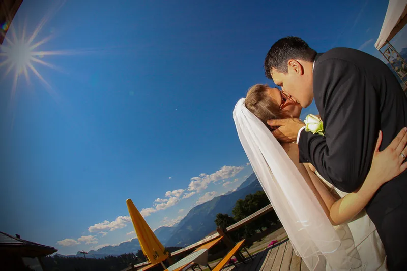 Hochzeit in den Kitzbühler Alpen – Foto