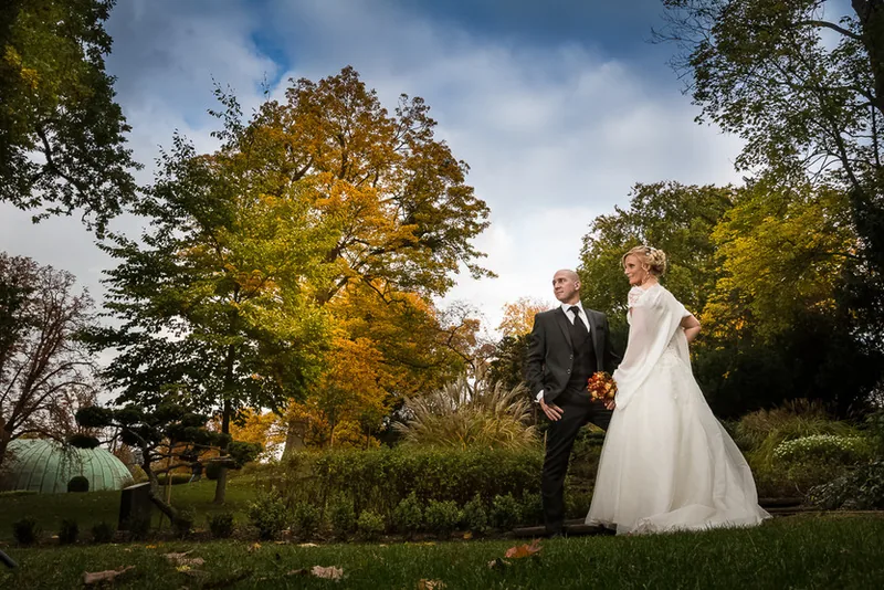 Wiesbaden Hochzeit Villa im Tal – Gäste applaudieren