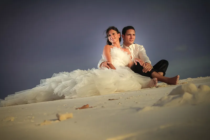 Als Hochzeitsfotograf auf den Malediven – Foto